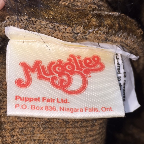 Mugglies Puppet Fair Plush Animal Arm Puppet Vintage - Picture 8 of 14